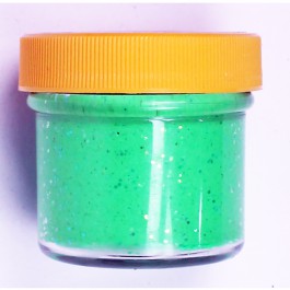 Berkley Powerbait Natural Scent Glitter Garlic Spring Green 30g - Angelteige