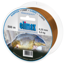 Climax Karpfen 500m 0,25mm kupfer - Monofile Schnur